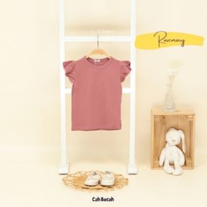 Cah Bocah Ruffle Tee Dress Anak Perempuan