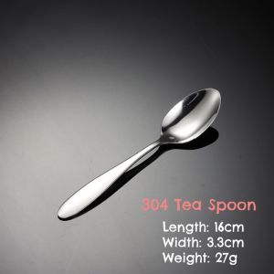 304 Stainless-Steel High-Quality Thickened Tableware Cutlery Table Fork Spoon Knife Chopsticks Utensils Dinnerware Flatware