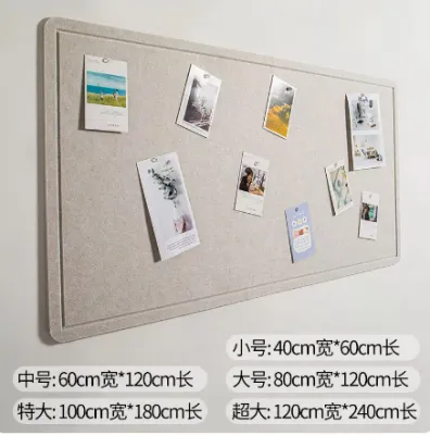 Felt Cork Board Bulletin for Home Decor Easy Installation Family Photo Wall for Kindergarten，Wall Felt Board Background Board Available Home Decor