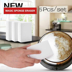 5pcs/set Nano Sponge Magic Magic Wipe The Kitchen Cleansing Scrub Dish Sponge Magic Sponge Multi-function Foam Cleaning Eraser