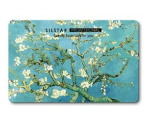 SILSTAR Compact Card Mirror Unbreakable Acrylic Makeup Mirror Vanity Mirror