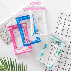 Túi Chống Nước Điện Thoại VIỀN PHAO CÓ HOẠ TIẾT Nổi Trên Mặt Nước Kèm Dây Đeo Đi Bơi Tắm Biển Đi Mưa