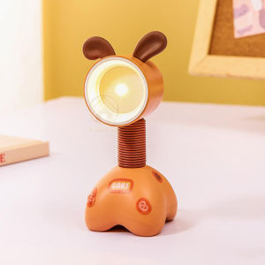 โคมไฟลายสัตว์น่ารัก โคมไฟยีราฟ โคมไฟมินิ โคมไฟมินิ โคมไฟจิ๋ว โคมไฟ LED โคมไฟตั้งโต๊ะ โคมไฟอ่านหนังสือ โคมไฟการ์ตูน น่ารักๆ Mini Lamp