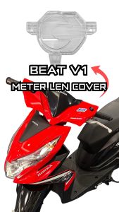 METER LENS HONDA BEAT LAMA FI V1 - BEAT 110 FI LAMA METER COVER LEN PENUTUP CERMIN SPEEDOMETER COVER STANDARD BEAT OLD BEAT FIRST MODEL
