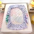 Dansunreve Elsa Fitted Sheet Disney/Marvel Series Snow White Bedsheet Single/Queen/King Cartoon Mattress Protector. 