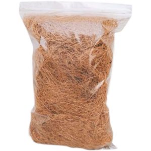Natural Coconut Shell Bird Nest House Winter Warm Nest for Birds Parakeet Lovebird Finches Garden Nesting House