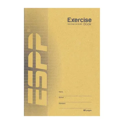 ESPP Soft Exercise Book Single Line A4 A80 1S