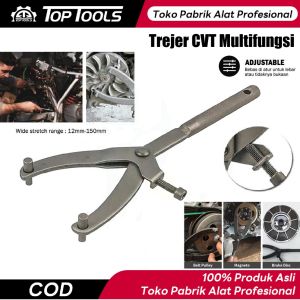 TopTools Treker CVT / Tracker CVT Multipro Motor Original/ Kunci Tahanan Kupling Sepeda/ Kopling Matic Flywheel Pliers Coupling Nut Spanner Bahanan Y/ Multipro Trekker CVT Penahan Kopling Magnet Tahanan Grip On