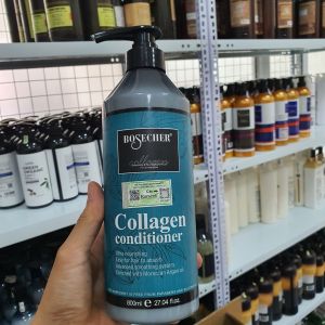 Dầu Xả Collagen Bosecher 800ML Sạch Gàu Phục Hồi Tóc Hư Tổn Kích Thích Mọc Tóc Siêu Mềm Mượt