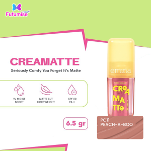 EMINA CREAMATTE Lip Cream no 1-19 | Cream Matte Lipcream Mate (BPOM)