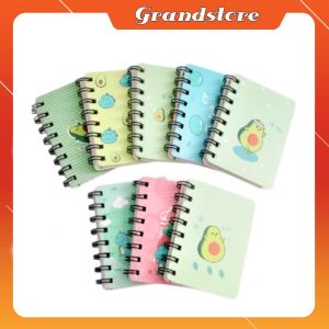 Sổ tay lò xo ghi chép a7 dọc nhỏ mini kẻ ngang 160 trang bìa cứng in hình đẹp cute dễ thương bỏ túi ghi chú học tập sinh