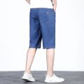 Quần Short Jean Nam Quần Bò Ngố Nam Vải Dày Dặn Mềm Mịn Form Chuẩn Hàng Công Ty Xuất Khẩu Cao Cấp. 