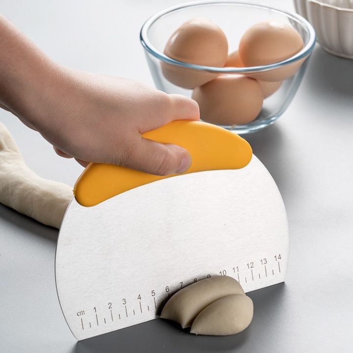 Multipurpose Pro Heavy Duty Stainless Steel Dough Pastry Scraper Cutter Chopper