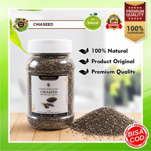 CHIASEED by Saveera CHIASEEDS MEXICO / BIJI CHIA uk. Botol isi 175G 100% ASLI ALAMI ORGANIK ORIGINAL KUALITAS PREMIUM