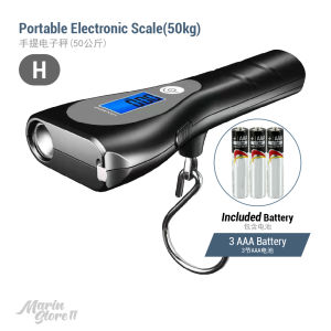 40/50kg Portable LCD Digital Handheld Pocket Luggage Electronic Weighing Travel Hook Scale Penimbang Bag Elektronik手提电子秤