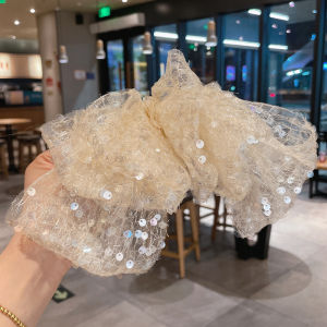 FXG Jepit Rambut Wanita Fashion Korea Scrunchie Dgn Hiasan Glitter Jepitan Utk Anak Perempuan & Dewasa ACC21
