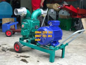 Máy hút bùn bơm nước chống tắc chạy điện 3 pha