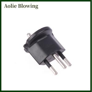 Aolie 1Pc Plug Travel Adapter Europe German TO Swiss Plugs 10A 250V Power Plug EU To Switzerland Electrical Plug Adapter