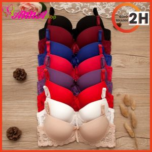 Áo ngực nữ su phối ren mút nhẹ thiết kế đơn giản trẻ trung dễ phối đồ (MS 04037) Anna Shop