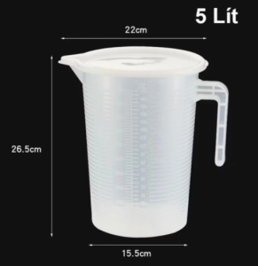 Ca Nhựa 5 Lít Có Nắp