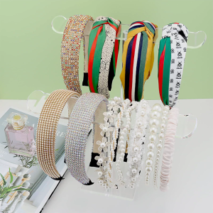 Headband chủ Organizer Acrylic Headband giá bày hàng giá cho hairbands & đồng hồ cho cô gái tuổi teen & phụ nữ nhà bếp