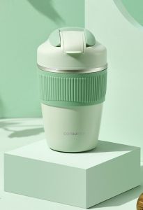316 Stainless Steel Coffee Mug 360ml | 450ml Thermos Travel Mug Thermal Cup Water Bottles For Gifts 316不锈钢保温咖啡杯 360ml/450ml