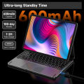 GOOJODOQ 2024 Aluminium Metallic Alloy Magic Keyboard Case for iPad Air 4/5/6 10.9" For iPad Pro 11 LCD Display Keyboard. 