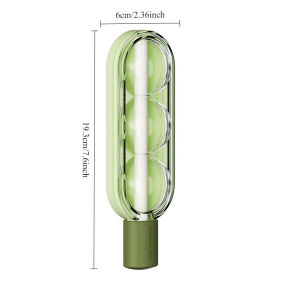 2 IN 1 Silicone Popsicle Mold with Straw Reusable Candied Haws Shape Ice Cream Mold Homemade DIY Ice Cube Maker Tool