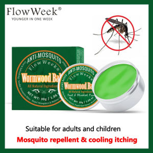 FlowWeek Mosquito Repellent Balm Cool Relieve Itching Swelling For Kid Adult Natural Anti Insect Cream Get Rid Of Mosquito
