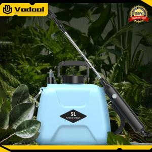 5L Automatic Plant Mister USB Rechargeable Garden Irrigation Sprinklers Telescopic Handle 360 Rotating Nozzle with Shoulder Strap Garden Watering Tool