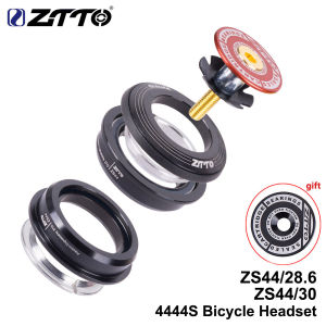 Ztto MtbฐานJalan 4444Sชุดหูฟัง44Mm 1-1/8 28.6Mm Lurus Tiub Garpu Basikal Gunung Bingkai Profil Rendah Separa-Bersepadu ZS44
