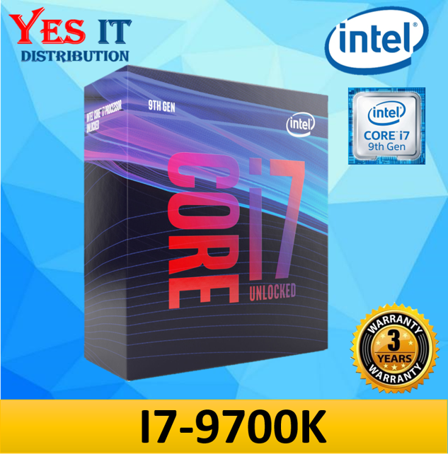  Intel Core i7-9700K Desktop Processor 8 Cores up to