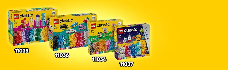 LEGO Classic 11038 Vibrant Creative Brick Box (850 Pieces