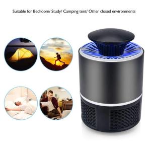 Electronic Electronic LED Mosquito Killer Electric Mosquito Killer Lamp Insect Pest Killer Portable Mosquito Trap Mosquito Killer Catcher Lamp Fly Inhaler Mosquito Machine Trap Lamp Mosquito Killer Lamp for Home USB Powered