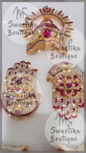 SAMY ALAGARAM SET(KIREEDAMHANDFOOT)(READY STOCK)