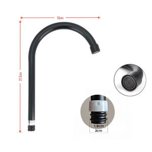 SUS304 Stainless Steel Tube Faucet Replacement Hose Pipe Kitchen Hos Sahaja Paip Air Sinki Dapur