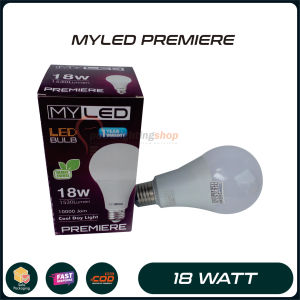 Lampu Bergaransi 1 Tahun Myled Premiere 18watt Cahaya Putih