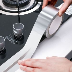 SKINJOY Waterproof Anti-fouling Toilet Gap For Countertop Bathtub Basin Self Adhesive Stove Bathroom Kitchen Accessories Caulk Strip Sink Sticker Aluminum Foil Tape