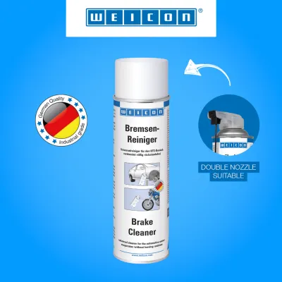 WEICON Brake Cleaner 500 ml | Transparent universal cleaner for cars | Clean brake pads on cars motorbikes bicycles