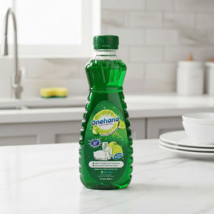 Sabun Cuci Piring Onehand Cairan Pembersih Lemak & Bau Amis 450ml