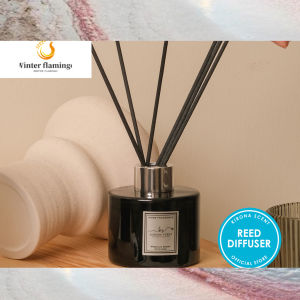 Luxe Black Reed Diffuser 110ml Hotel & Perfume Inspired Scents Aromatic Decor
