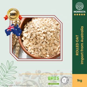 Australia Rolled Oat 1kg Granola Jumbo Rolled Oat Overnight Oat 1kg (Premium) Rolled oat organic 1kg - Halal Certified