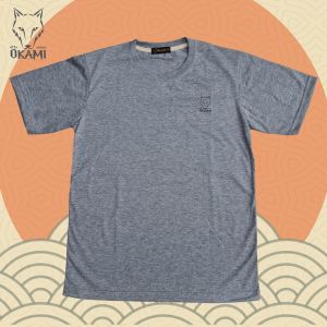 เสื้อยืด OKAMI "โลโก้อก" "คอกลม" สีคลาสสิก