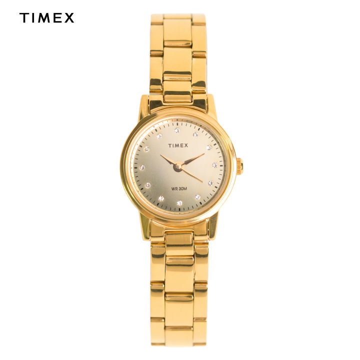 Timex H7 Series Gold Stainless Steel Analog Quartz Watch For Women TW00H714E CLASSICS Lazada PH