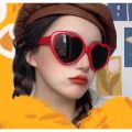 MC KC966 Kacamata Hitam Wanita Kaca Mata Love Wanita Fashion Korean Style Korea Cute Murah Warna Warni. 