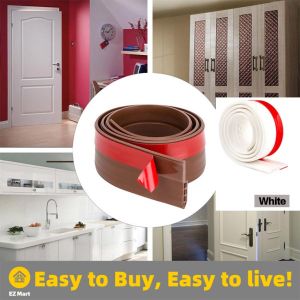 【Fast Shipping】 Door Bottom Sealing Strip Tape Weather Window Silicone Rubber Weatherstrip Windproof Dust Self Adhesive Windshield Tape Door Seal Strip