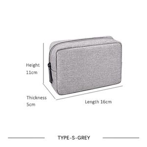 Dompet Charger Case Pouch Adapter Laptop Kabel Travel Organizer Bag