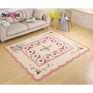 SYAQIST PREMIUM CARPET PATCHWORK SIZE L COTTON WASHABLE ANTISLIP KARPET