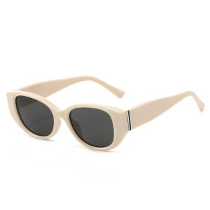 JN IMPRESSION Korean style personality new European and American versatile brown sunglasses celebrity network celebrity same style high-end anti-ultraviolet sunglasses