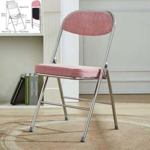 ⭐NEW⭐Vintage folding chair INS backrest dining chair college student home dormitory bedroom computer